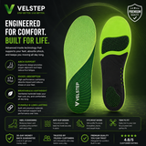 Velstep Arch Support Insoles | Orthopedic Insoles for Flat Feet & Plantar Fasciitis