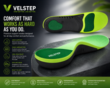 Velstep Arch Support Insoles | Orthopedic Insoles for Flat Feet & Plantar Fasciitis