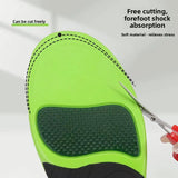 Comfort Flat Foot Arch Support Insoles Breathable Sweat Absorbing Pu Material Unisex for Men and Women
