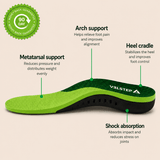 Velstep Arch Support Insoles | Orthopedic Insoles for Flat Feet & Plantar Fasciitis - Velstep